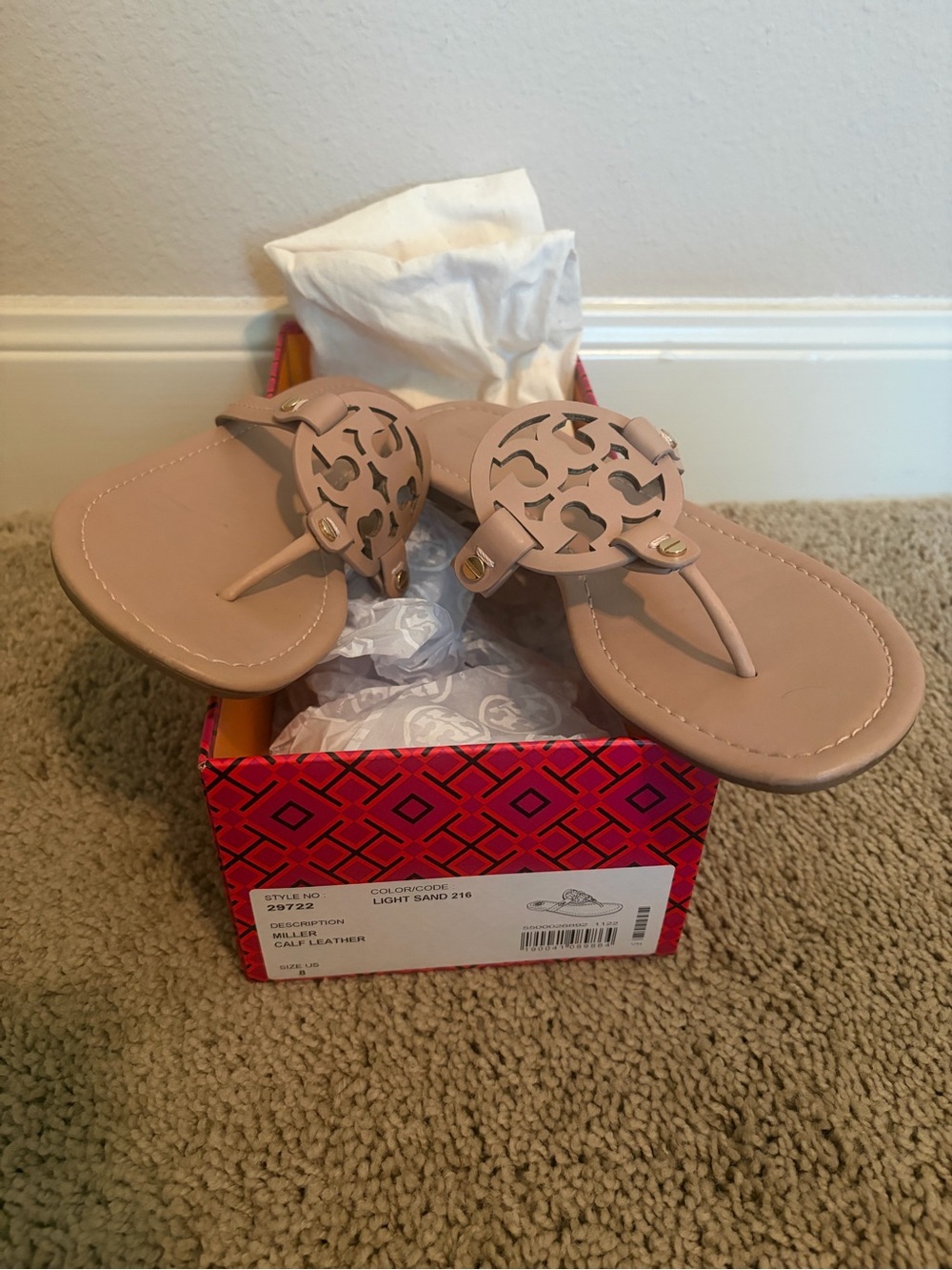 Tory Burch Miller Sandals - Picture 2 of 4